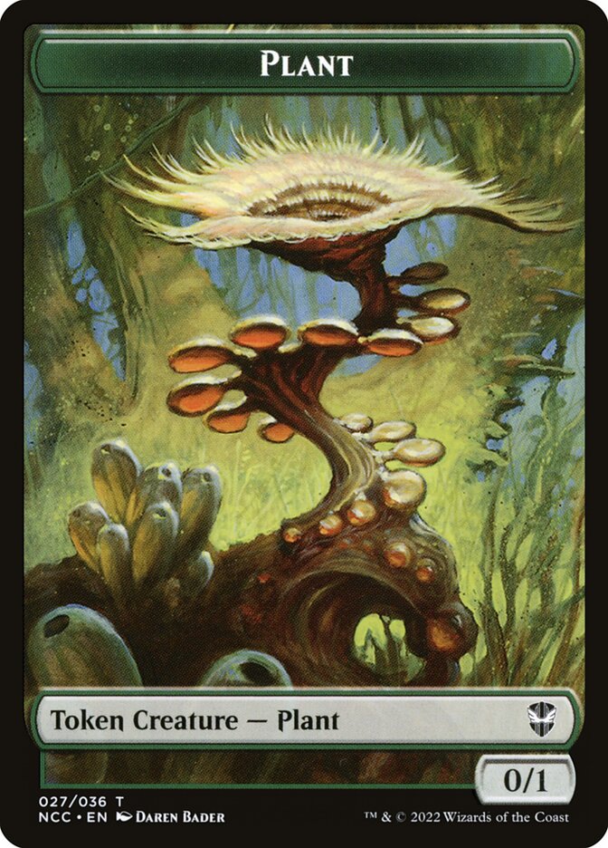 Plant (New Capenna Commander Tokens #27)