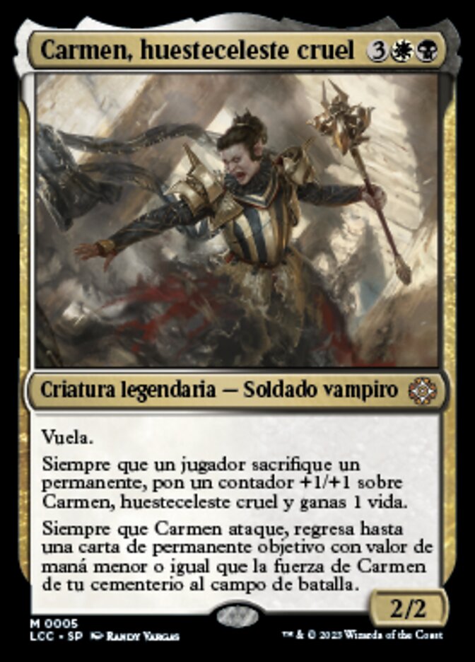 Carmen, Cruel Skymarcher (The Lost Caverns of Ixalan Commander #5)