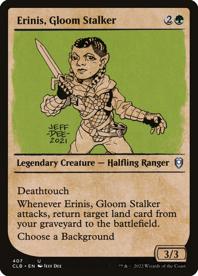 Erinis, Gloom Stalker (Commander Legends: Battle for Baldur's Gate #407)
