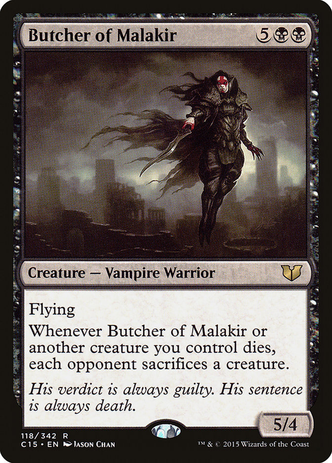 Butcher of Malakir (Commander 2015 #118)