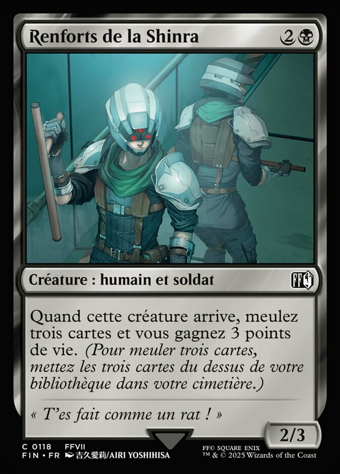 Renforts de la Shinra