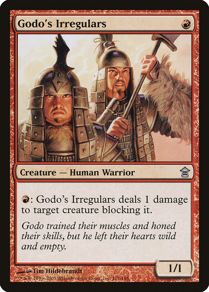 Godo's Irregulars (Saviors of Kamigawa #101)