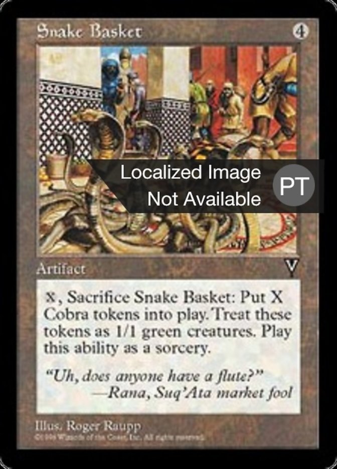 Snake Basket (Visions #155)