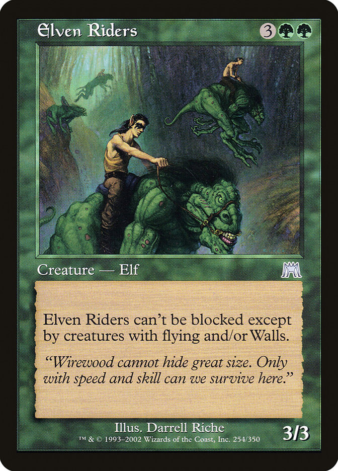 Elven Riders (Onslaught #254)