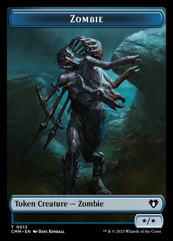 Zombie (Commander Masters Tokens #13)