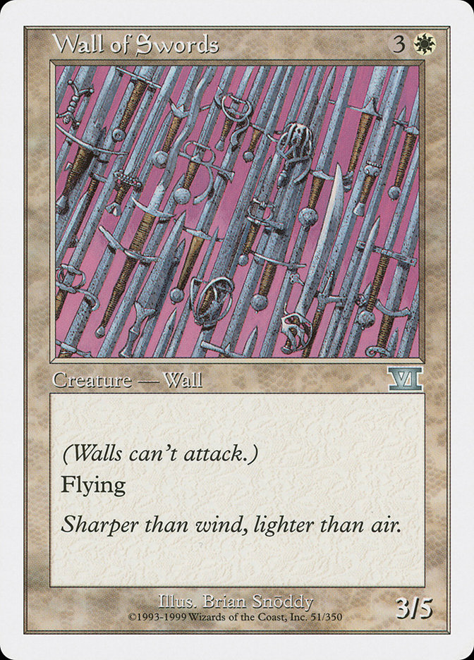Wall of Swords (Classic Sixth Edition #51)