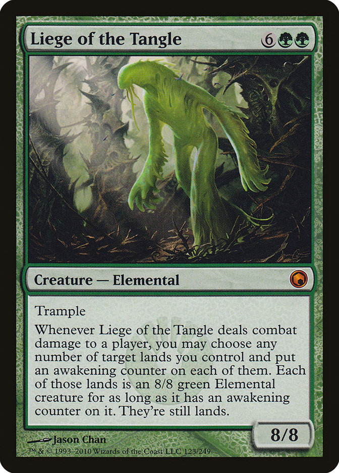 Liege of the Tangle (Scars of Mirrodin #123)