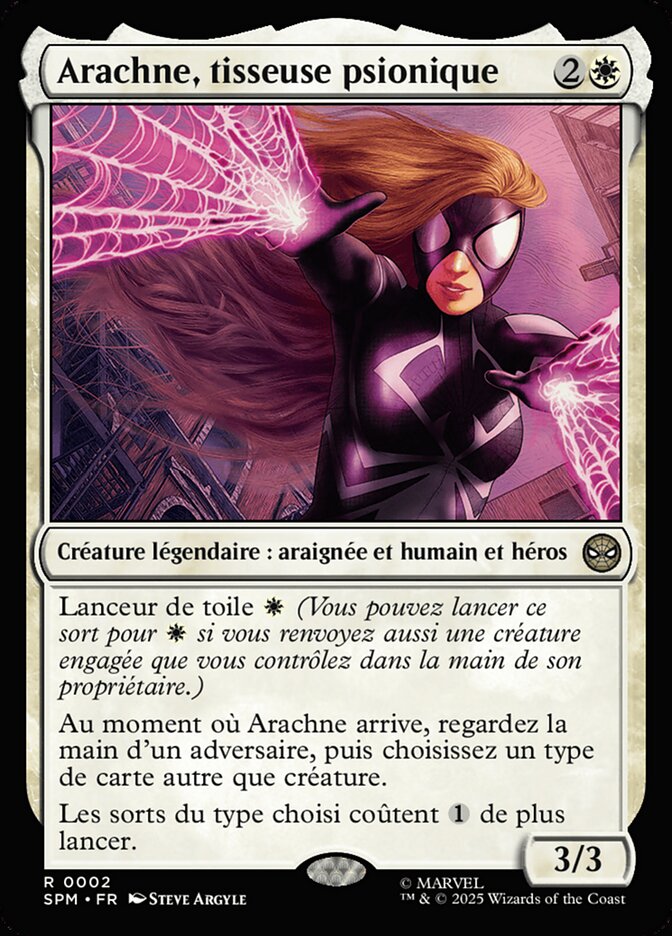 Arachne, tisseuse psionique