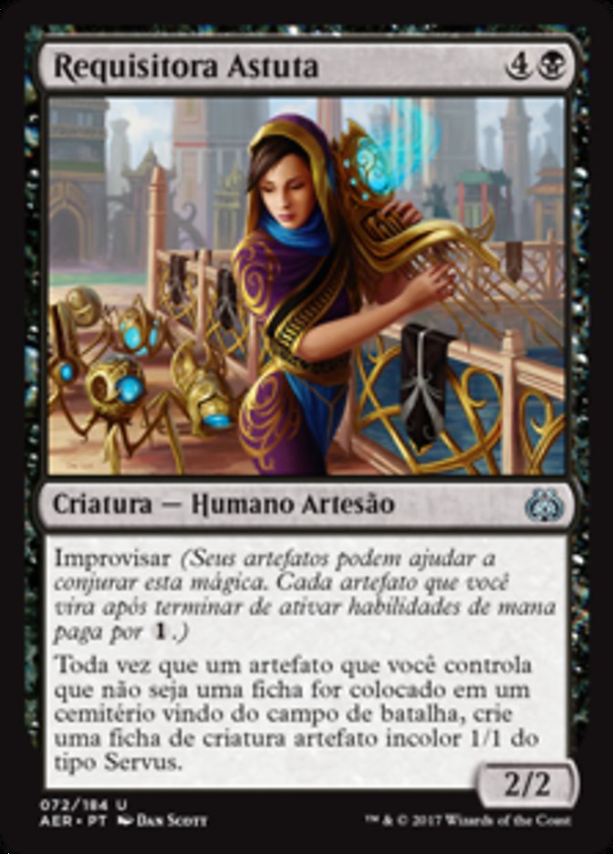 Sly Requisitioner (Aether Revolt #72)