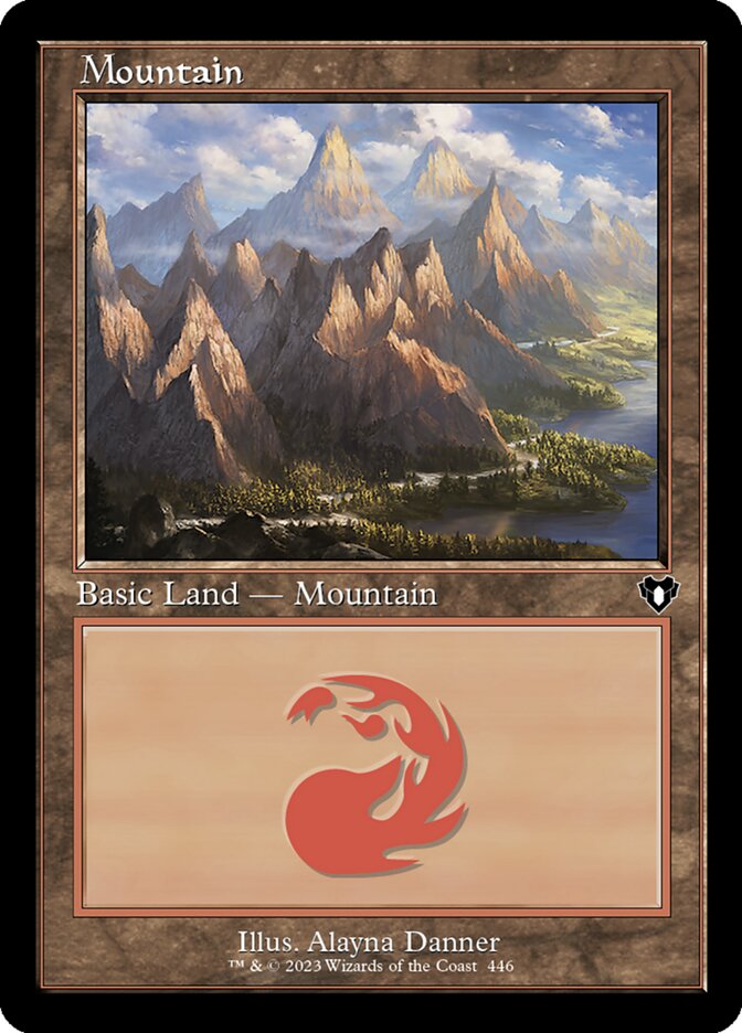 Mountain · Commander Masters (CMM) #446 · Scryfall Magic The 