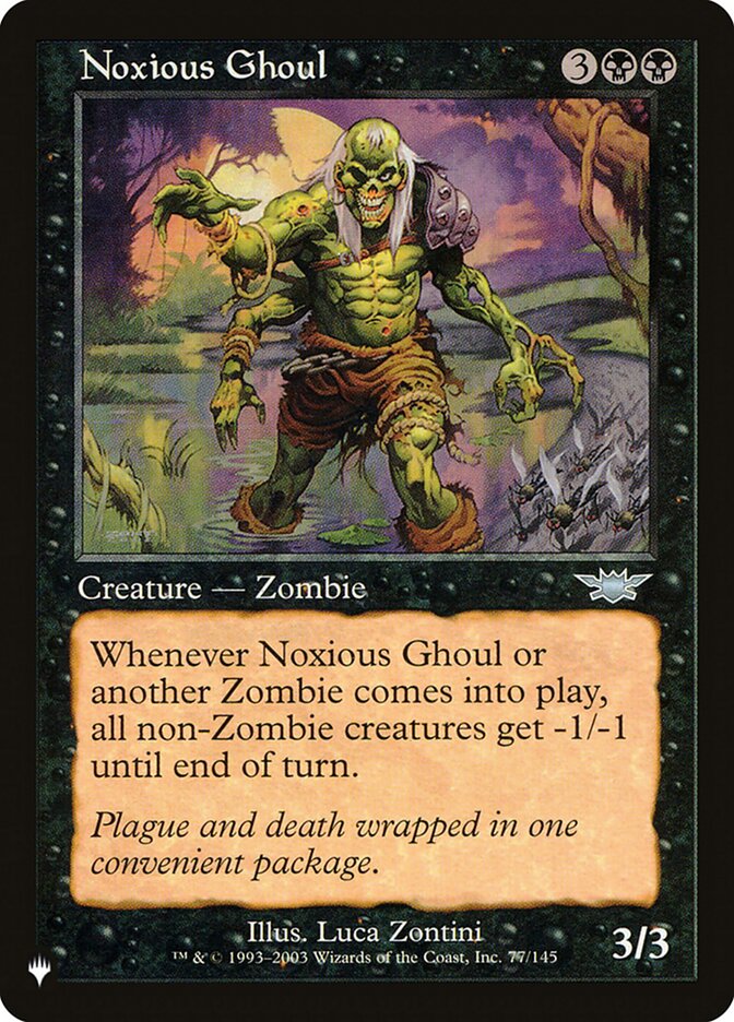Noxious Ghoul (The List #LGN-77)