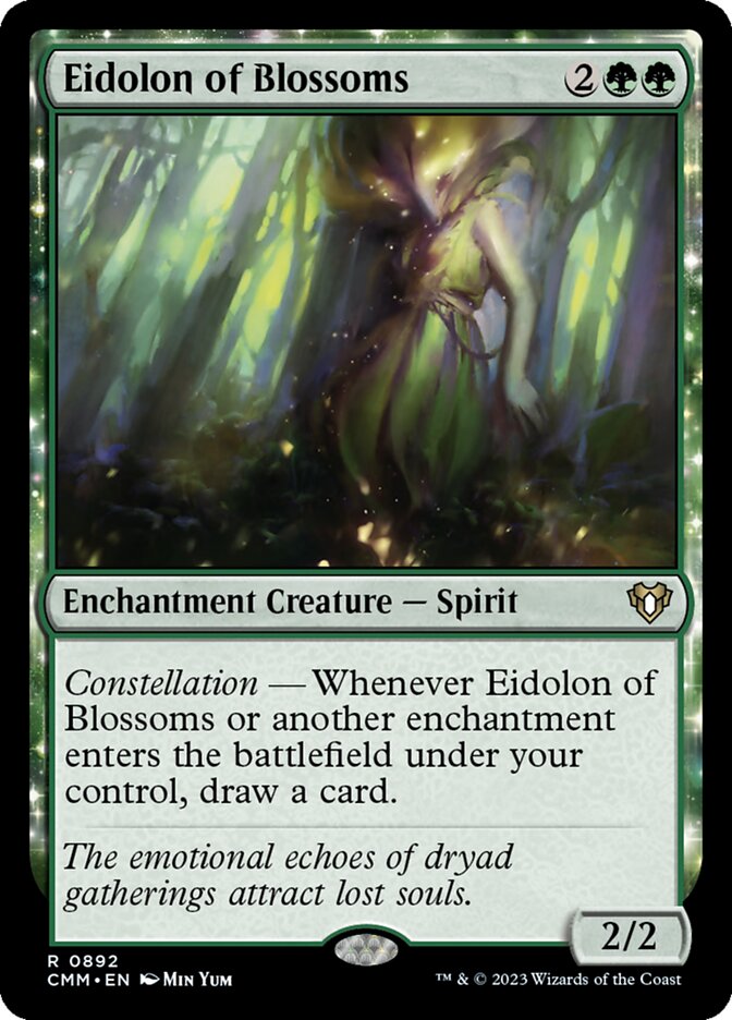 Eidolon of Blossoms (Commander Masters #892)