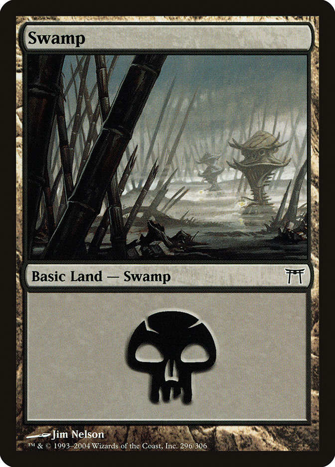 Swamp (Champions of Kamigawa #296)