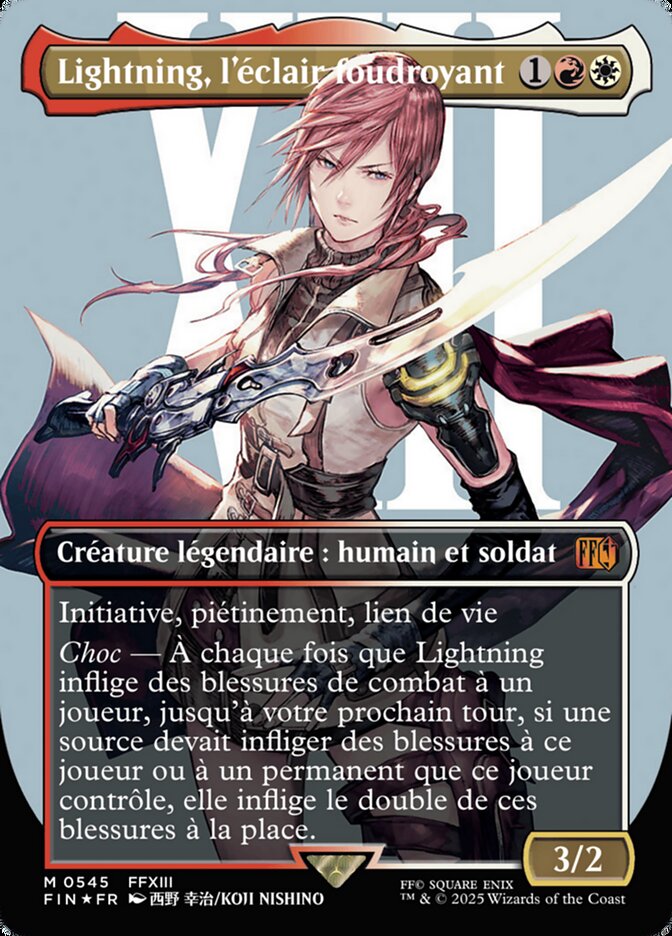 Lightning, l'éclair foudroyant