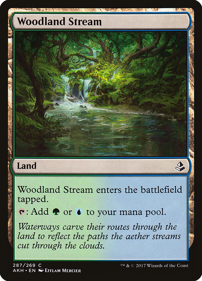 Woodland Stream (Amonkhet #287)