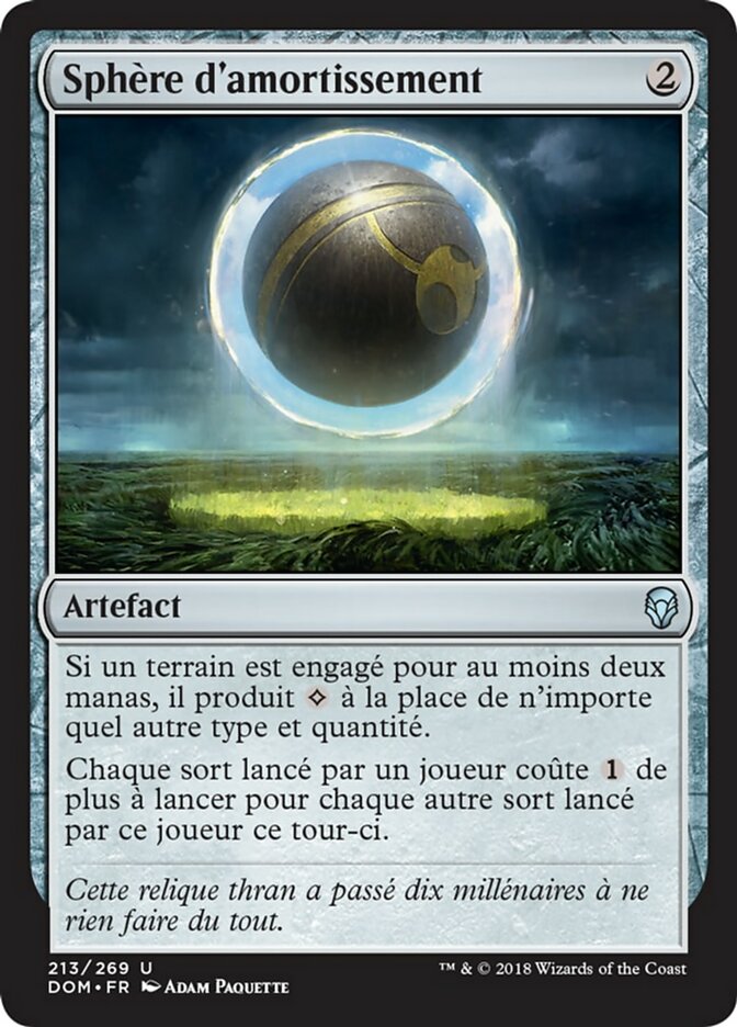 Damping Sphere (Dominaria #213)