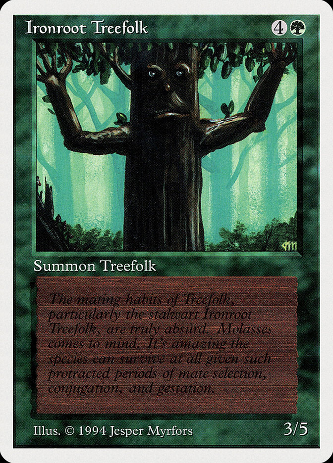 Ironroot Treefolk (Summer Magic / Edgar #204)