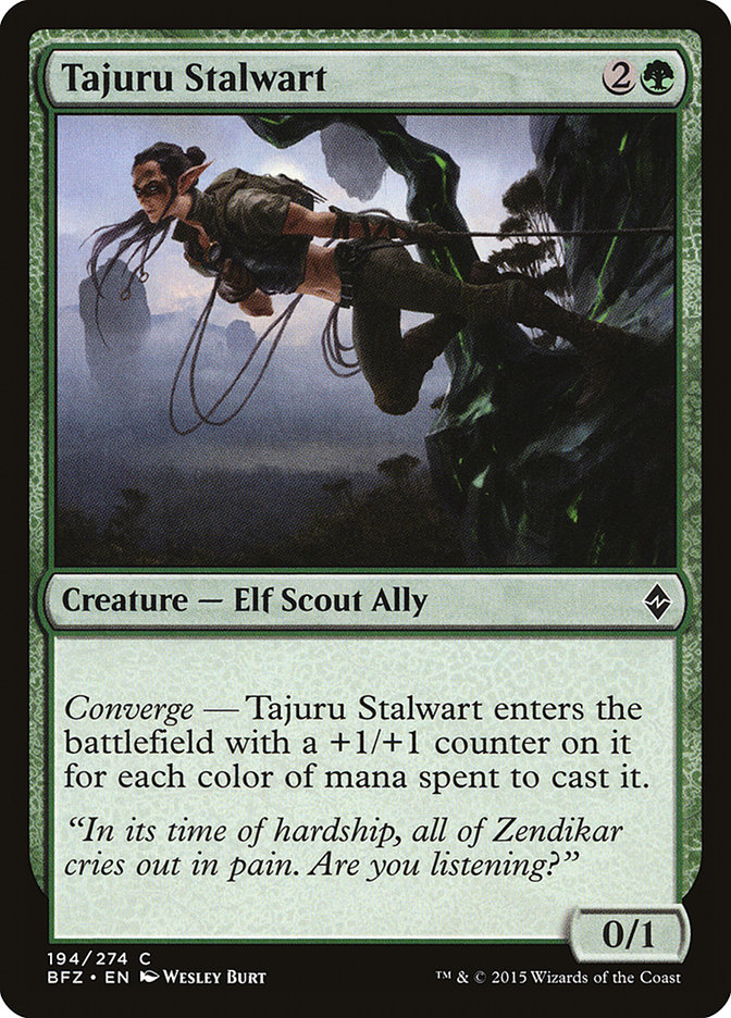 Tajuru Stalwart (Battle for Zendikar #194)