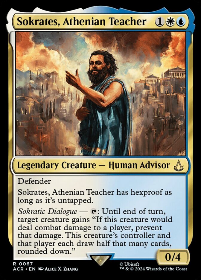 Sokrates, Athenian Teacher (Assassin's Creed #67)