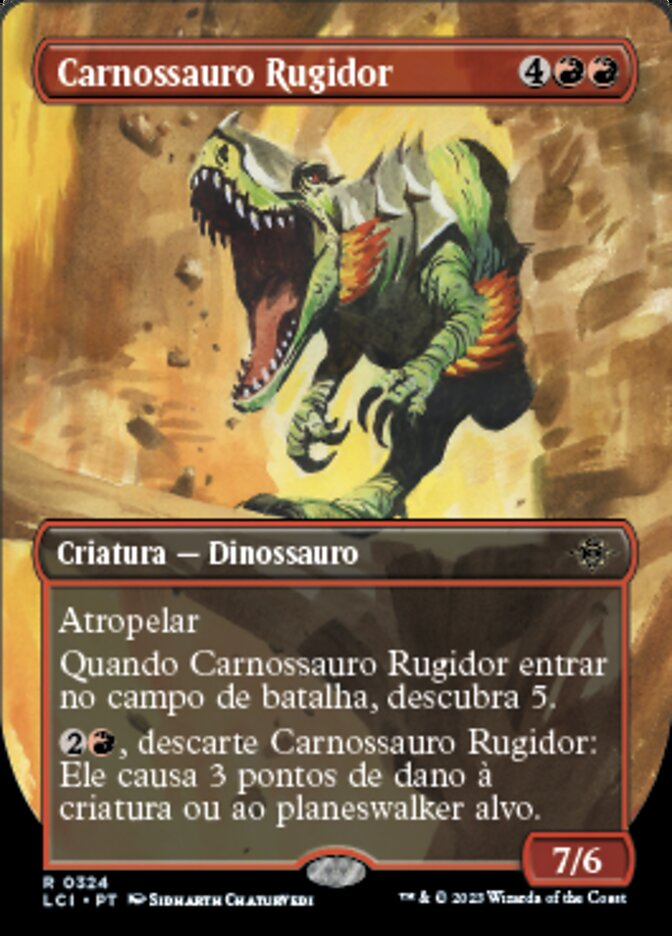 Trumpeting Carnosaur (The Lost Caverns of Ixalan #324)