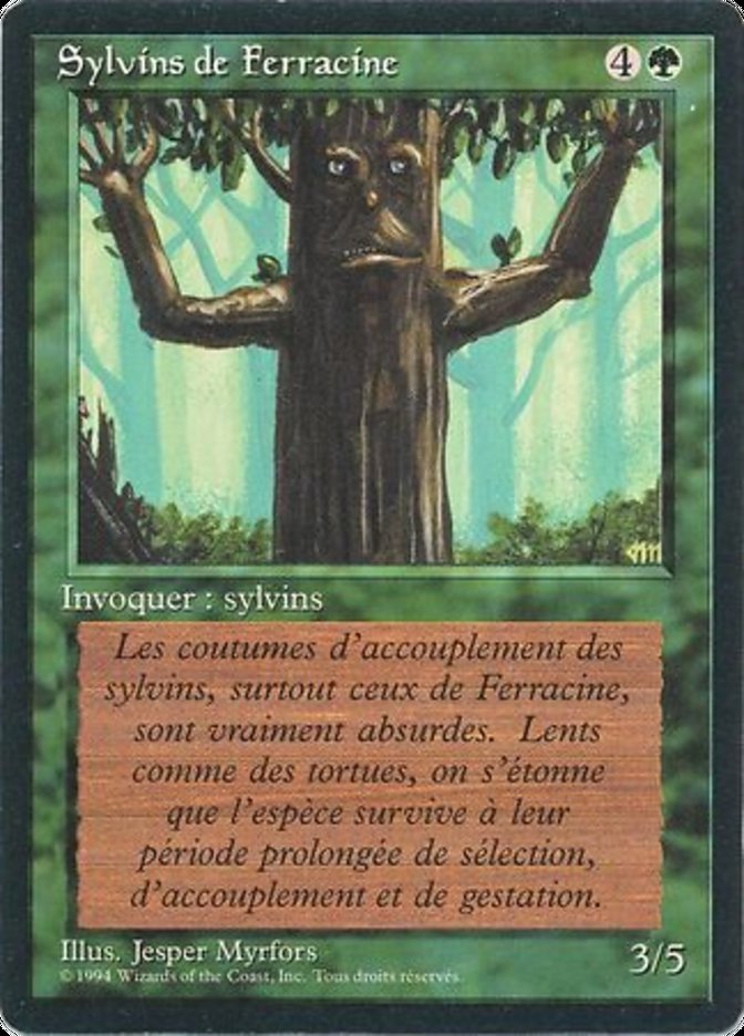 Ironroot Treefolk (Foreign Black Border #204)