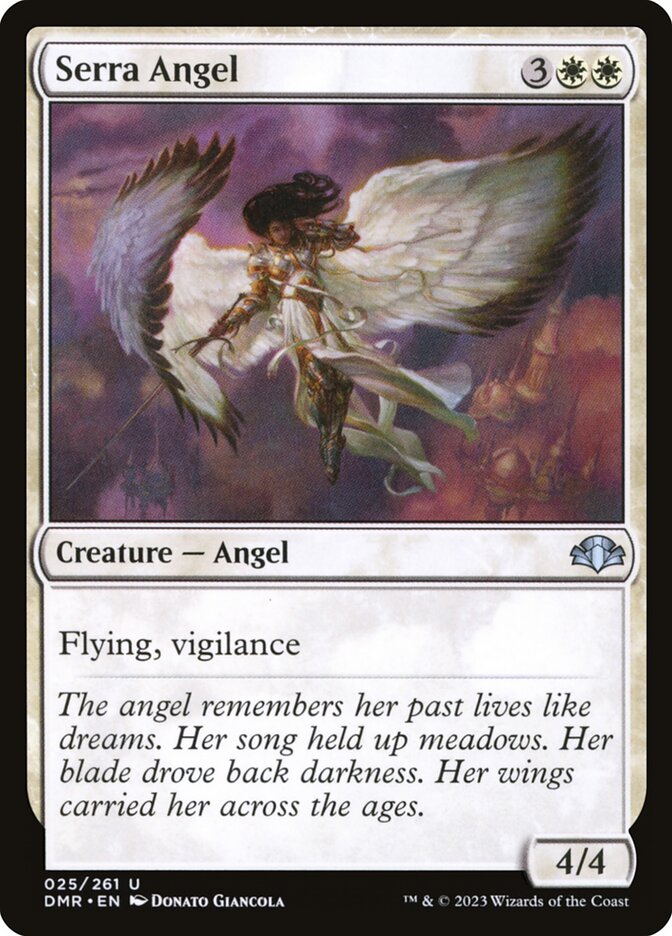 Serra Angel (Dominaria Remastered #25)