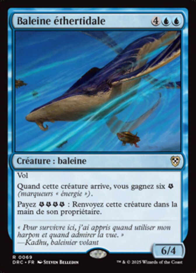 Baleine éthertidale