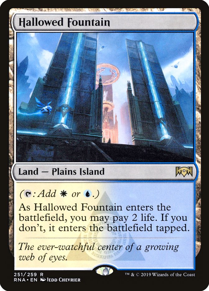 Hallowed Fountain (Ravnica Allegiance #251)