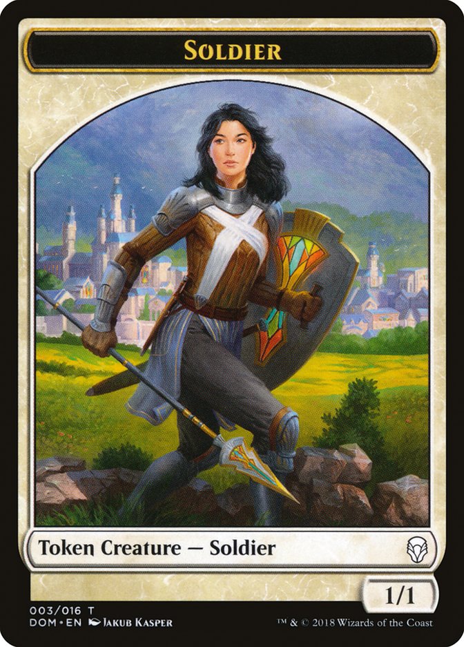 Soldier (Dominaria Tokens #3)