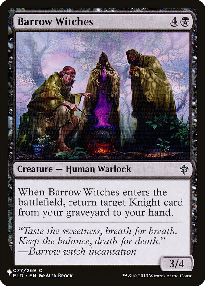 Barrow Witches (The List #ELD-77)