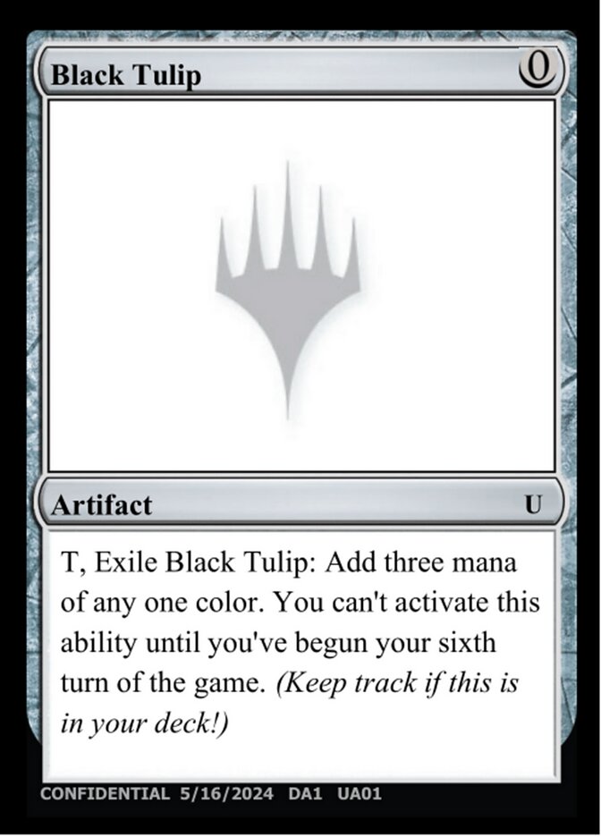 Black Tulip (Unknown Event #UA01a)