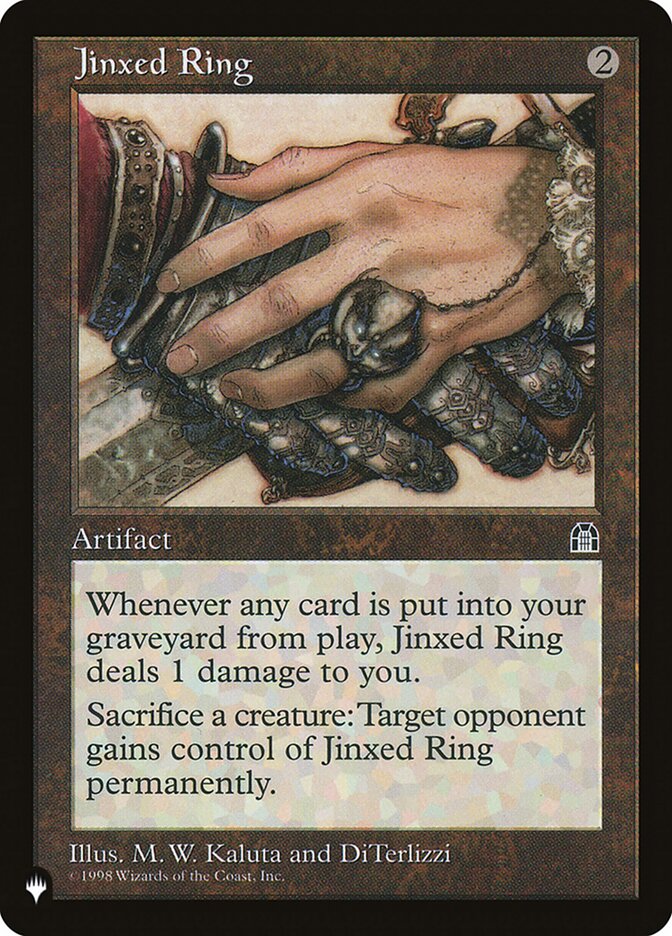 Jinxed Ring (The List #STH-137)