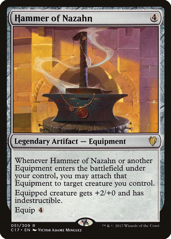 Hammer of Nazahn (Commander 2017 #51)