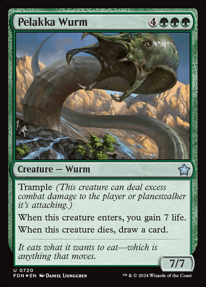 Pelakka Wurm (Foundations #720)