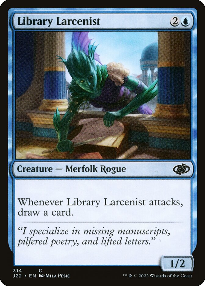 Library Larcenist (Jumpstart 2022 #314)