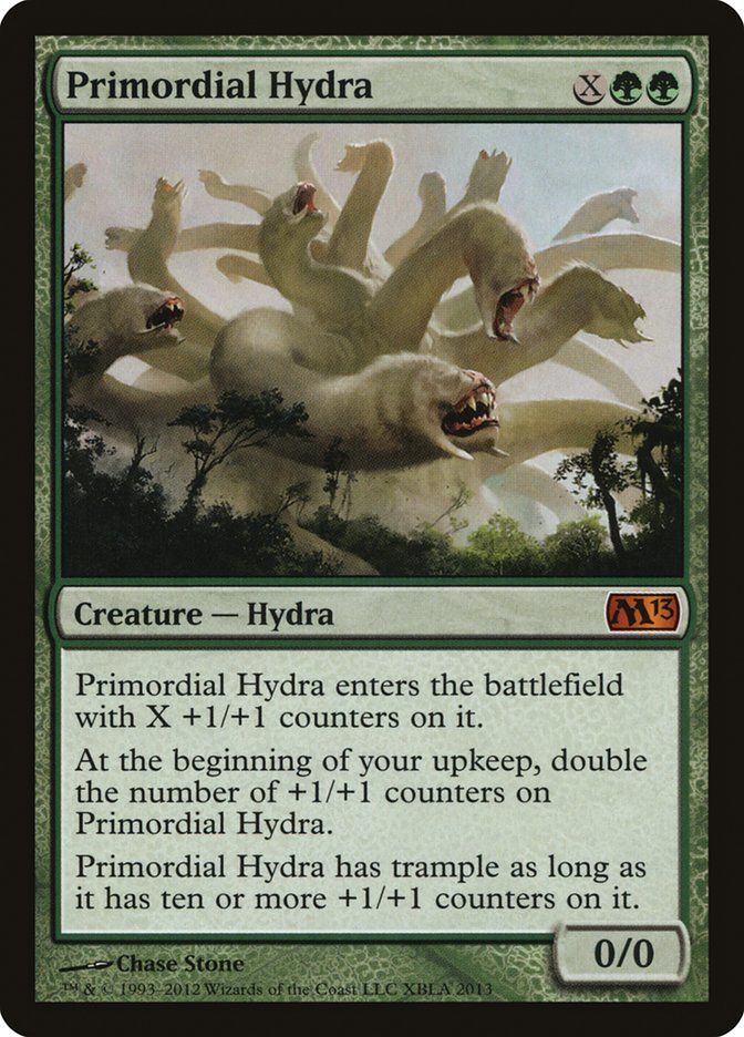 Primordial Hydra (Duels of the Planeswalkers 2013 Promos  #1)