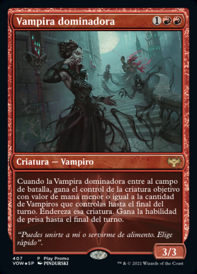 Dominating Vampire (Innistrad: Crimson Vow #407)