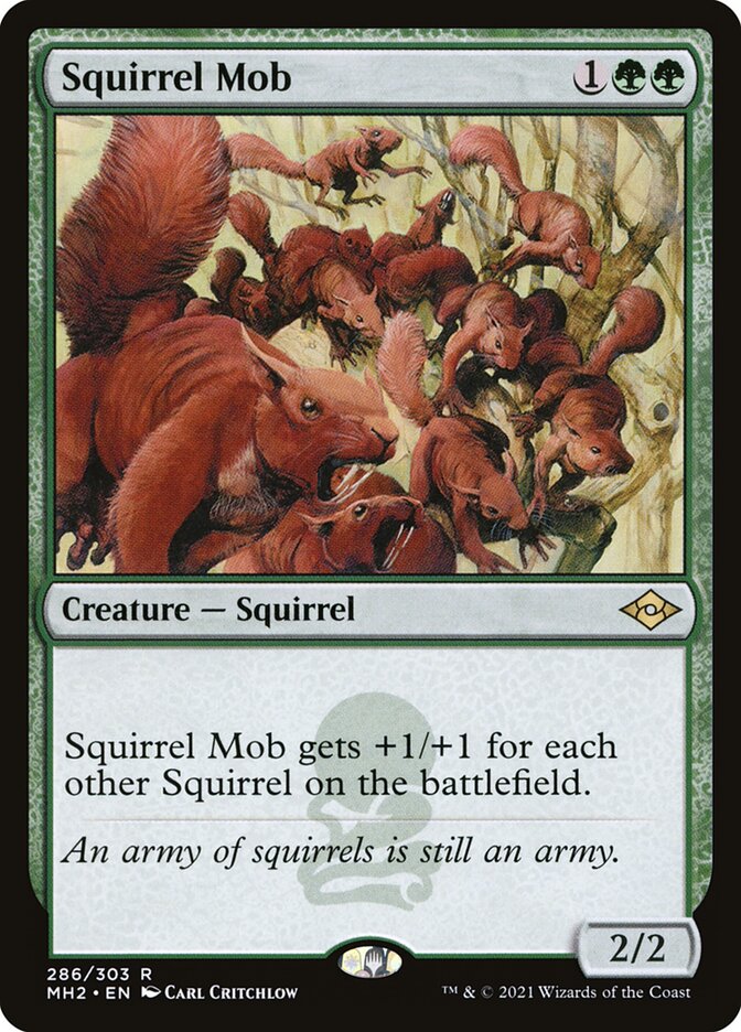 Squirrel Mob (Modern Horizons 2 #286)