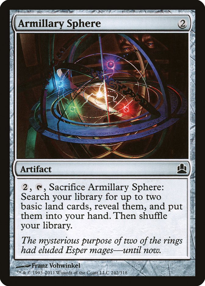Armillary Sphere (Commander 2011 #242)