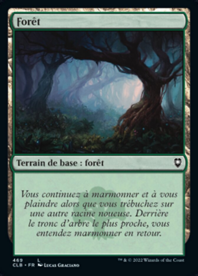 Forest (Commander Legends: Battle for Baldur's Gate #469)