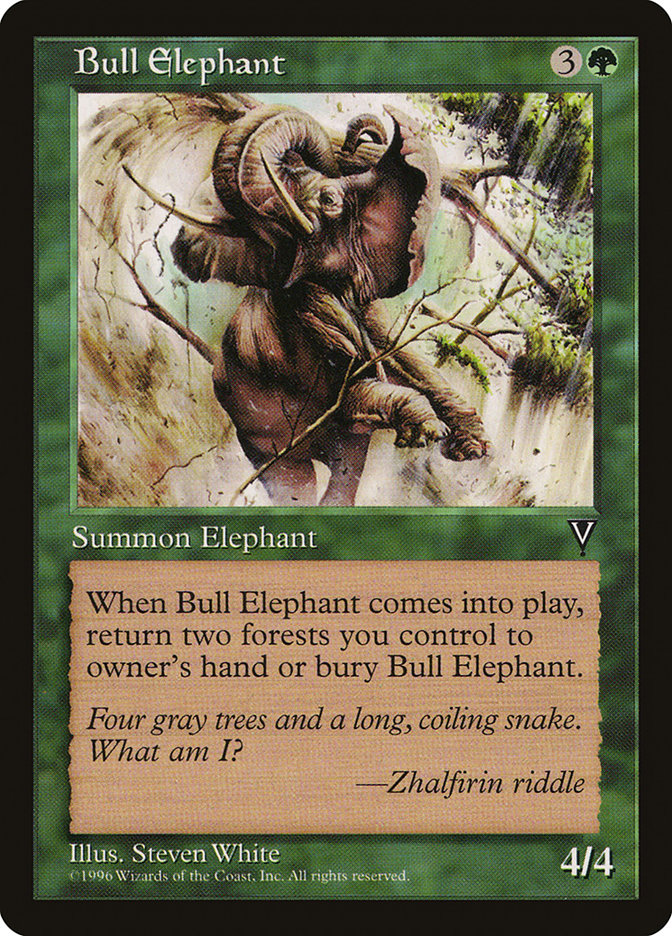 Bull Elephant (Visions #101)