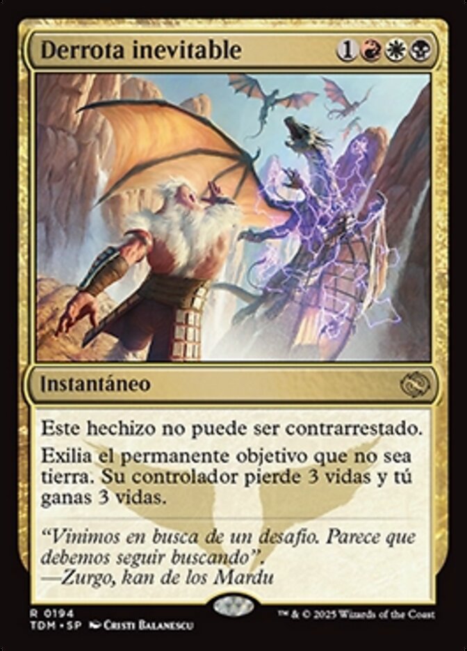 Derrota inevitable