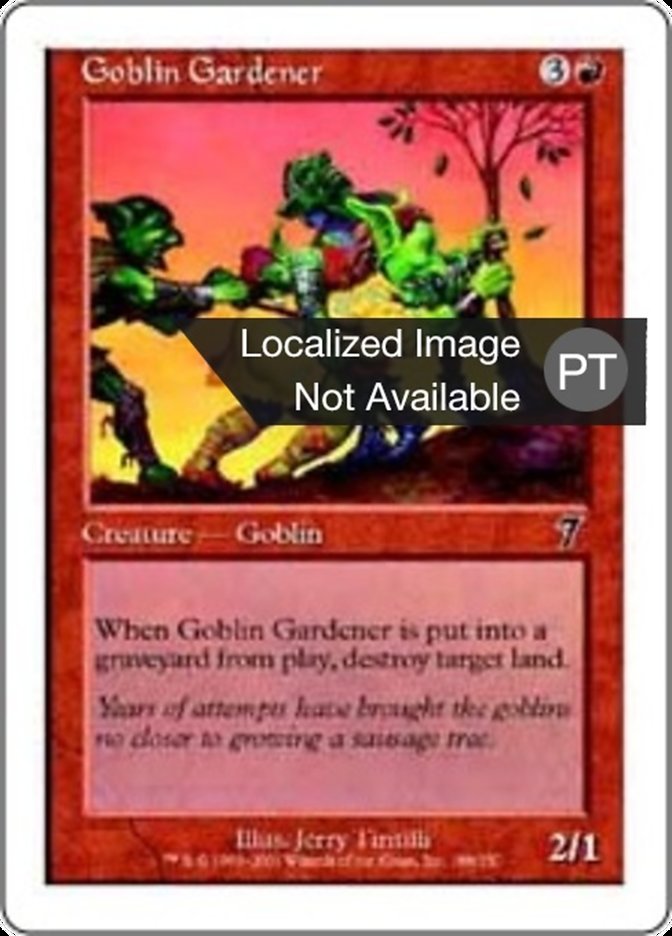 Goblin Gardener (Seventh Edition #188)