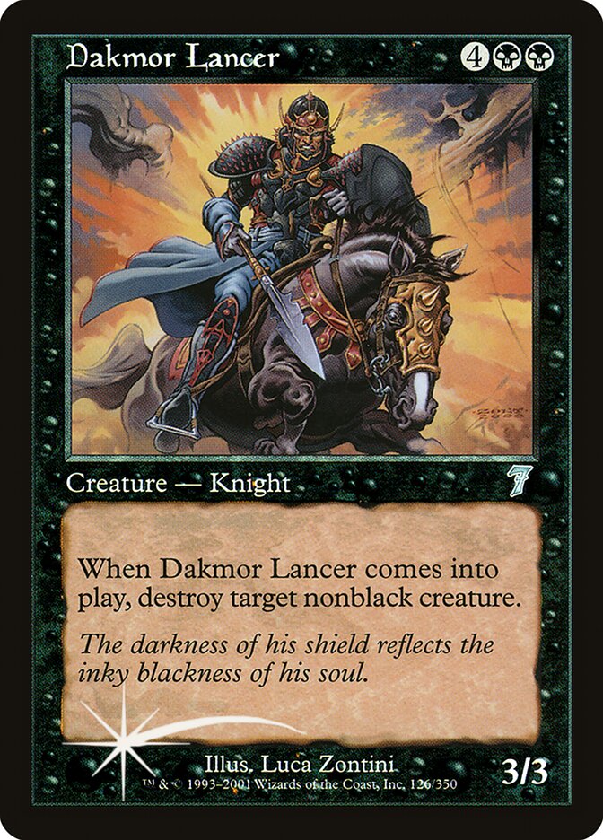 Dakmor Lancer (Seventh Edition #126★)