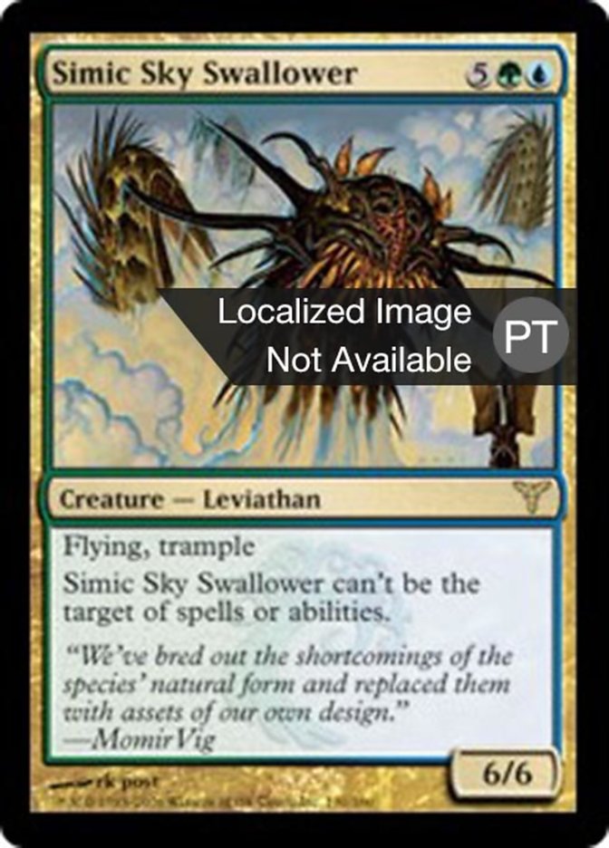 Simic Sky Swallower (Dissension #130)