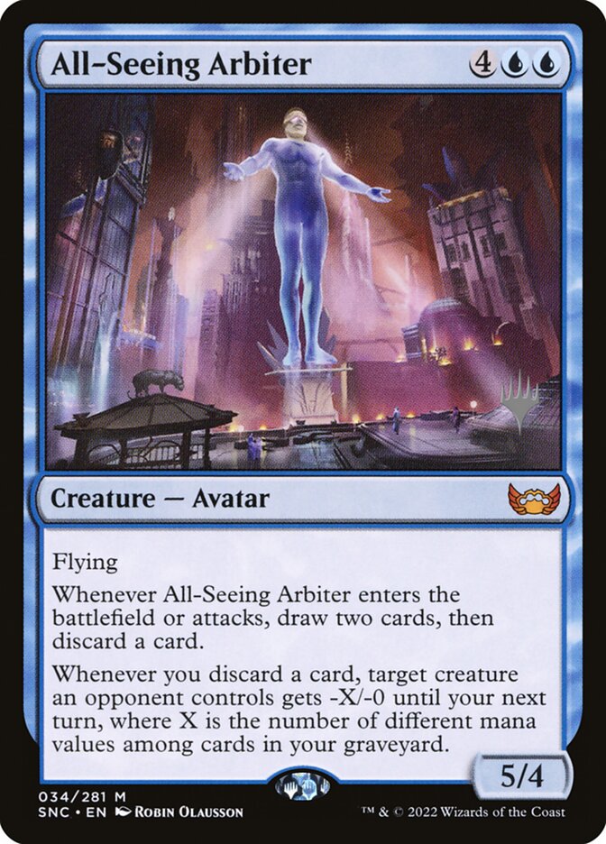 All-Seeing Arbiter (Streets of New Capenna Promos #34p)