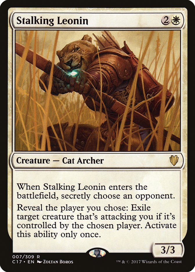 Stalking Leonin (Commander 2017 #7)