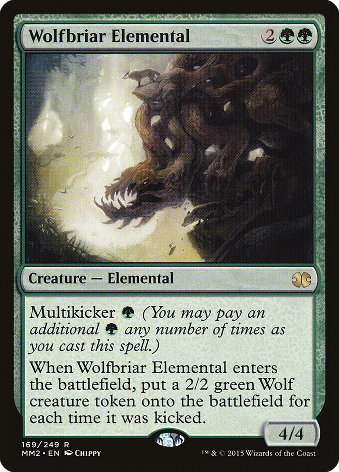 Wolfbriar Elemental (Modern Masters 2015 #169)