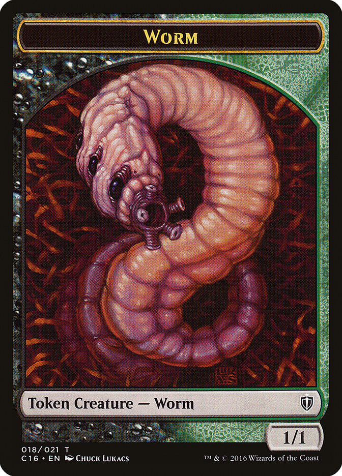 Worm (Commander 2016 Tokens #18)