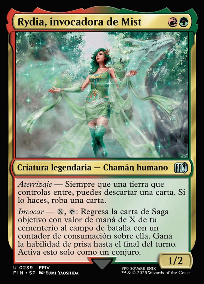 Rydia, invocadora de Mist